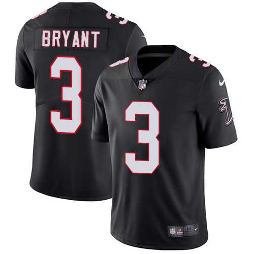 Nike Atlanta Falcons #3 Matt Bryant Black Alternate NFL Vapor Untouchable Limited Jersey,We sell and wholesale Nike Atlanta Falcons #3 Matt Bryant Black Alternate NFL Vapor Untouchable Limited Jersey on line form chian!